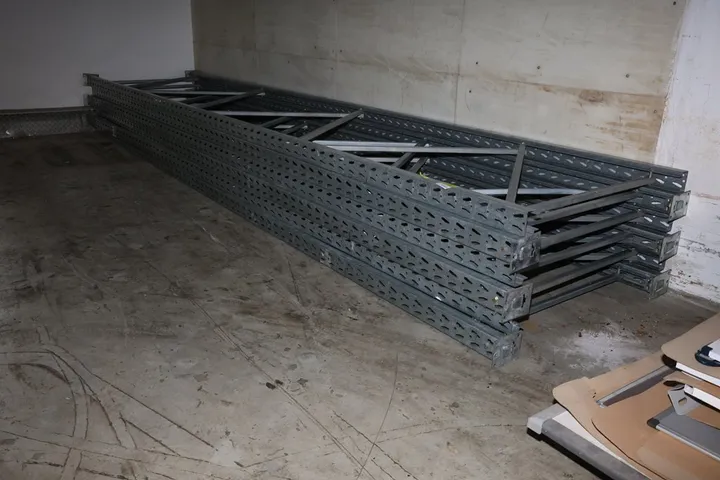 Schwerlastregal Ständerhöhe 450 cm / Ständerbreite 105 cm
